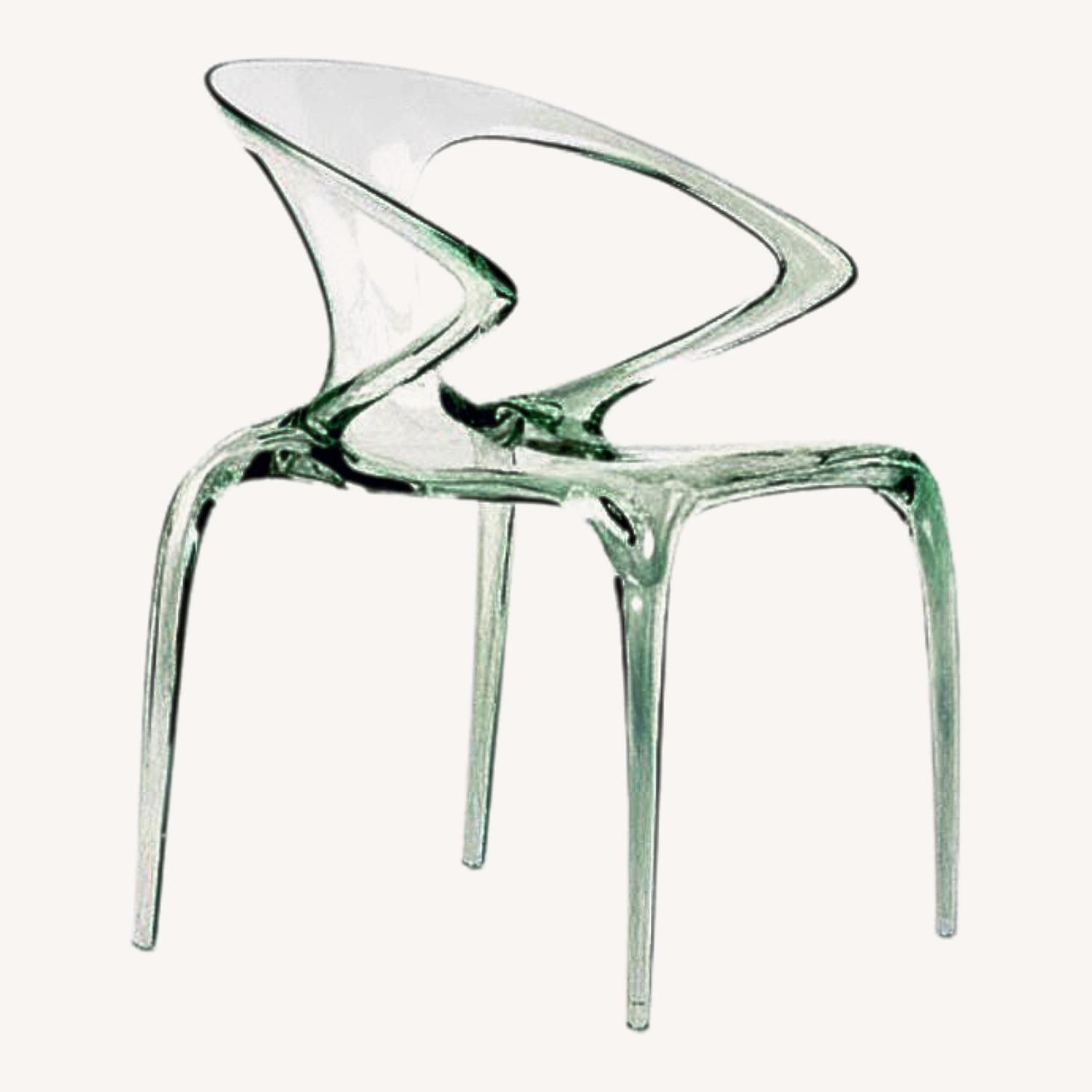 Roche Bobois Ava Transparent Armchair - image-0
