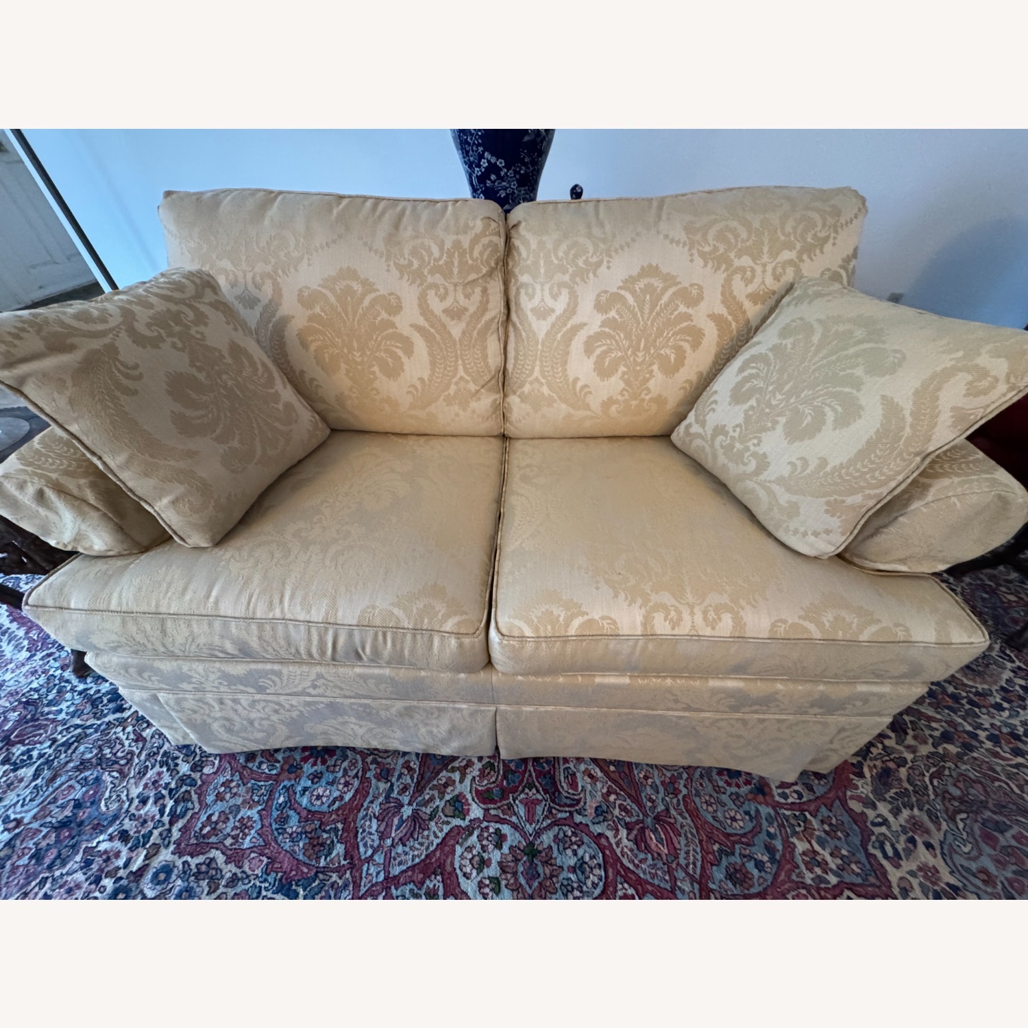 Ethan Allen Custom Loveseat - image-1