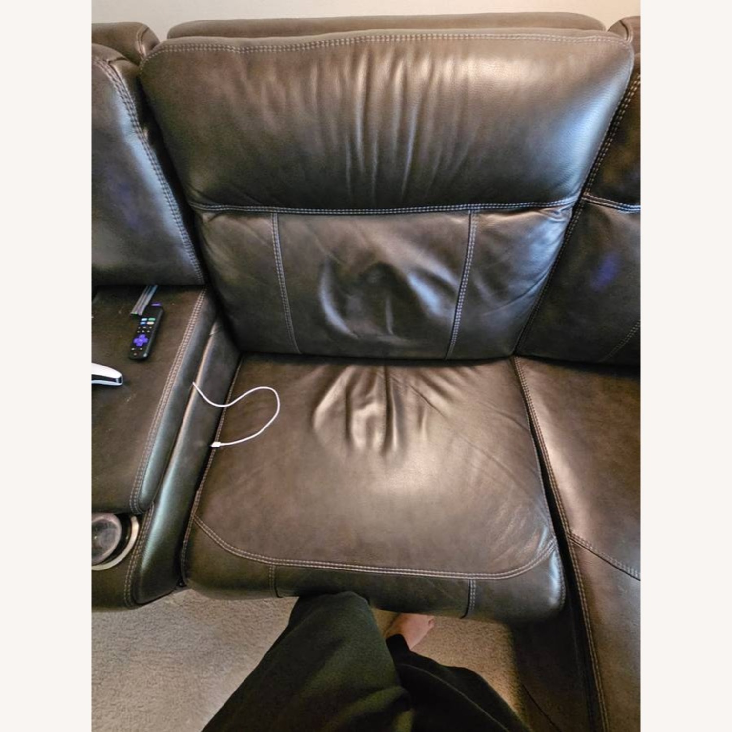 Havertys Regis Pewer 6 Piece Sectional - image-4