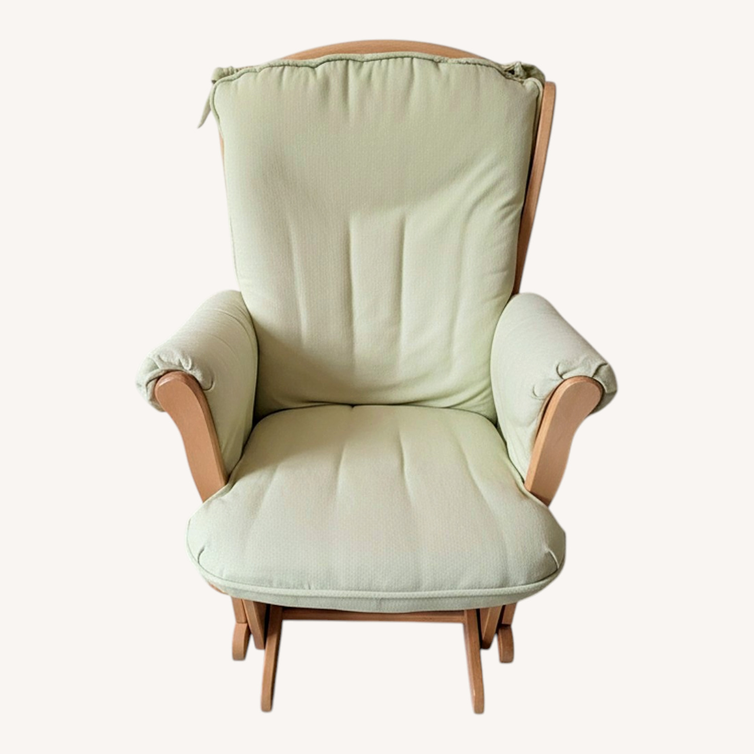 Bellini Furniture Natural Fabric Nursing Chair - image-0