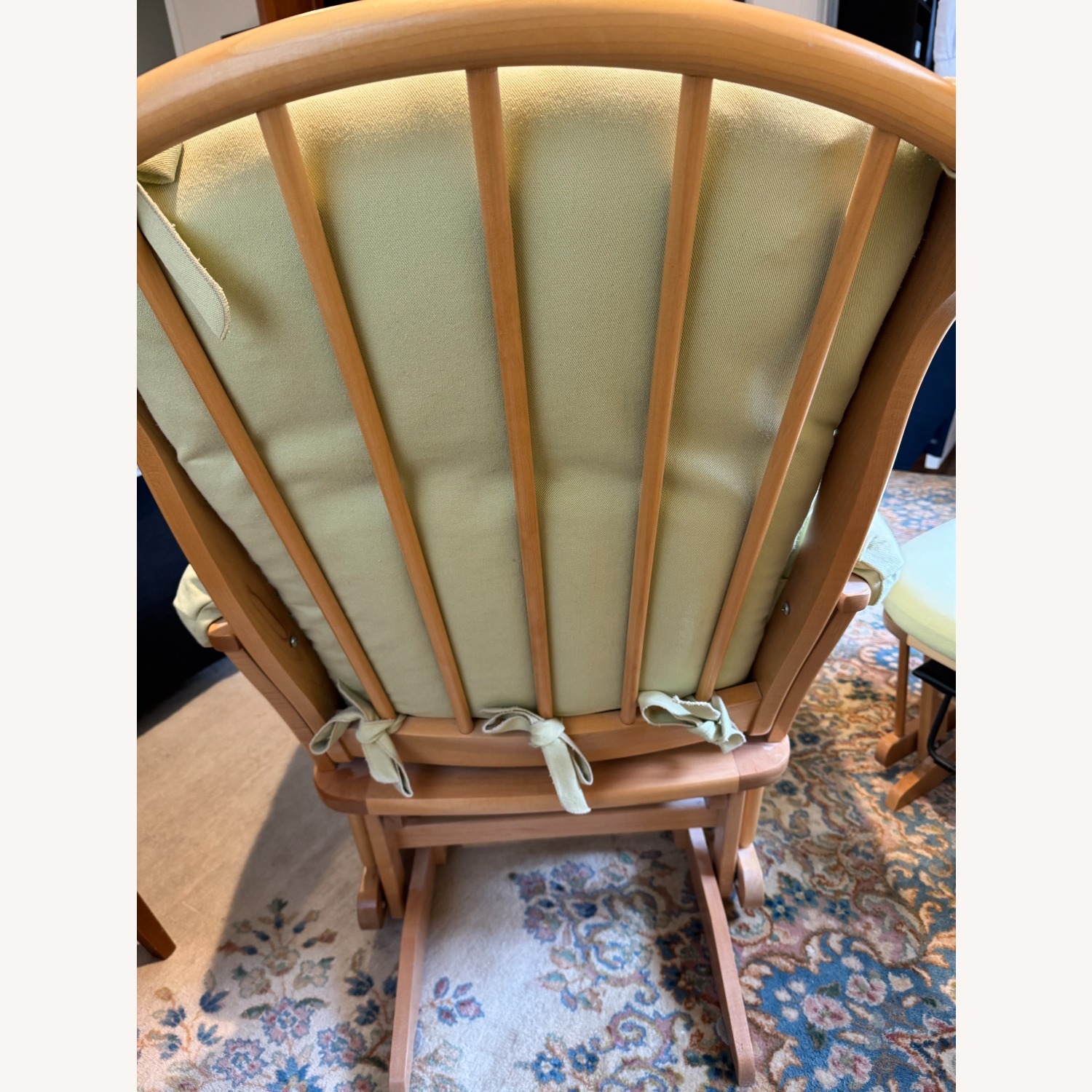 Bellini Furniture Natural Fabric Nursing Chair - image-3