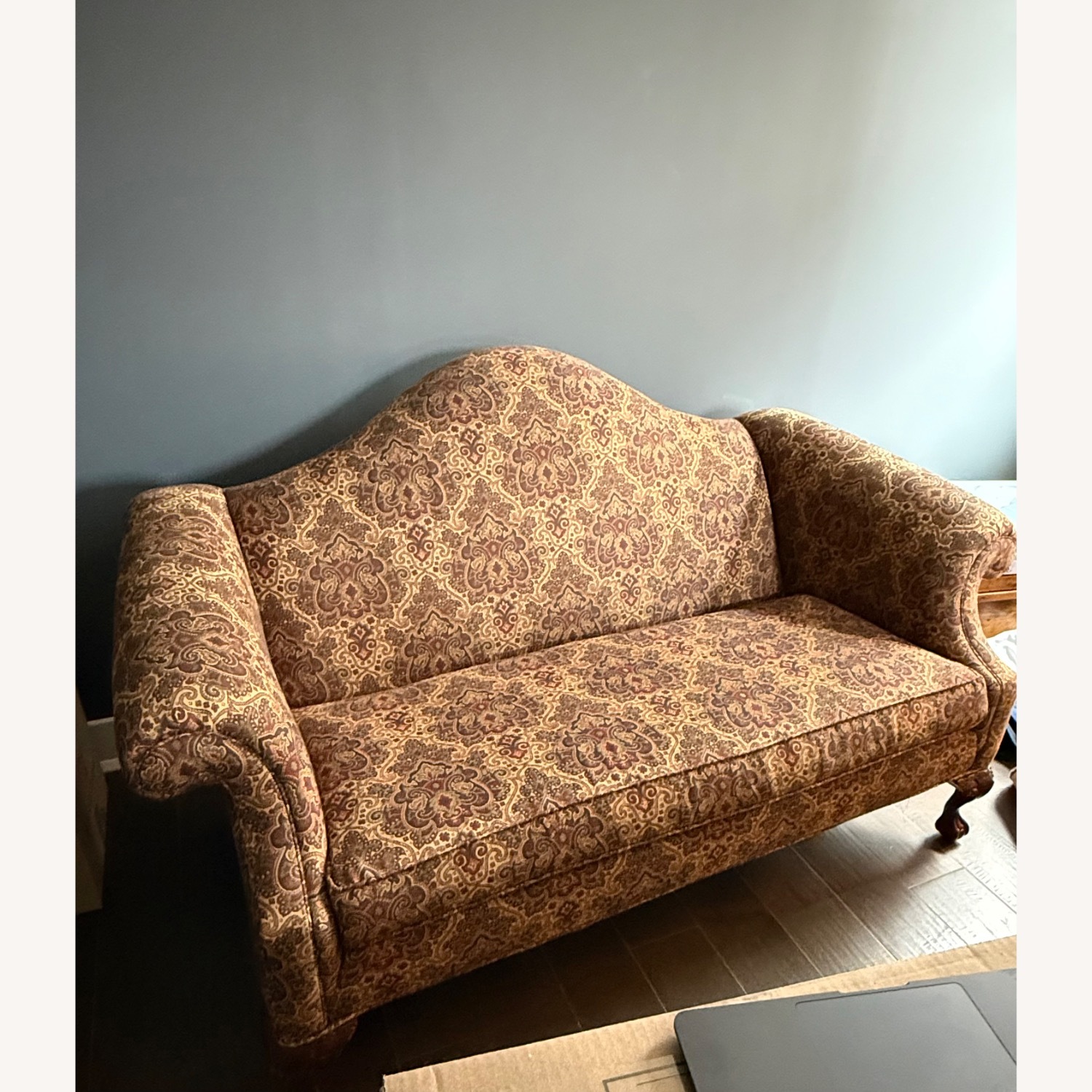 Ethan Allen Fabric Loveseat - image-6