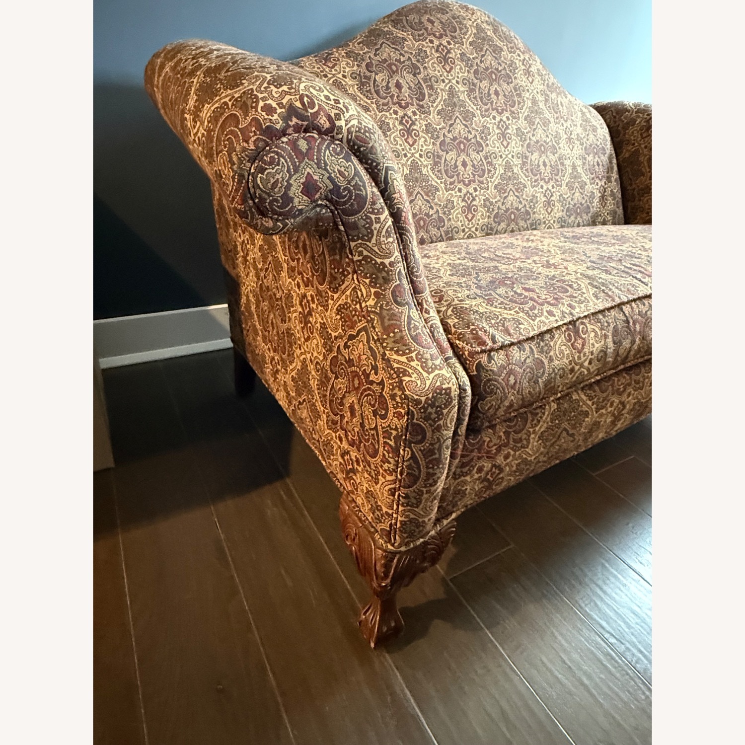 Ethan Allen Fabric Loveseat - image-4