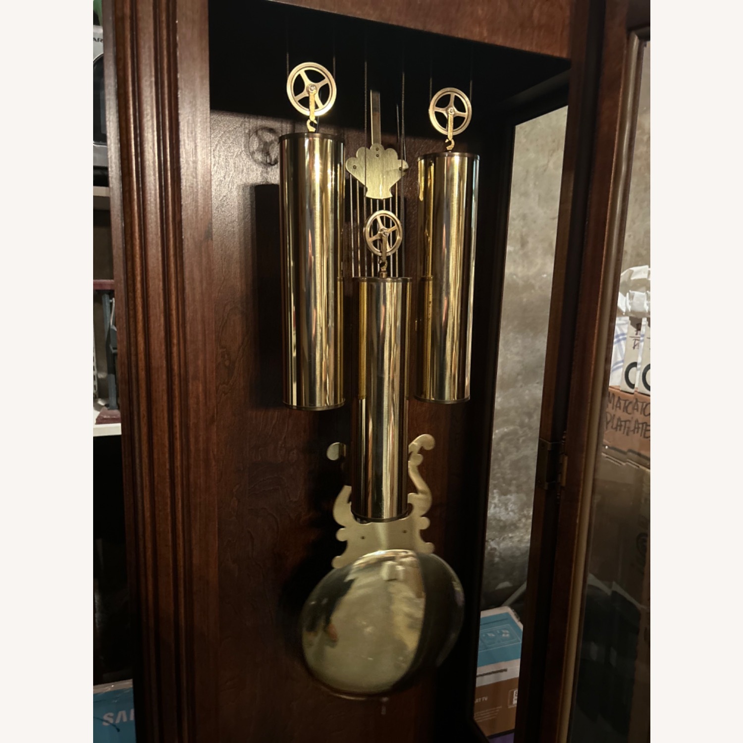 Dark Brown Wood Décor - image-4