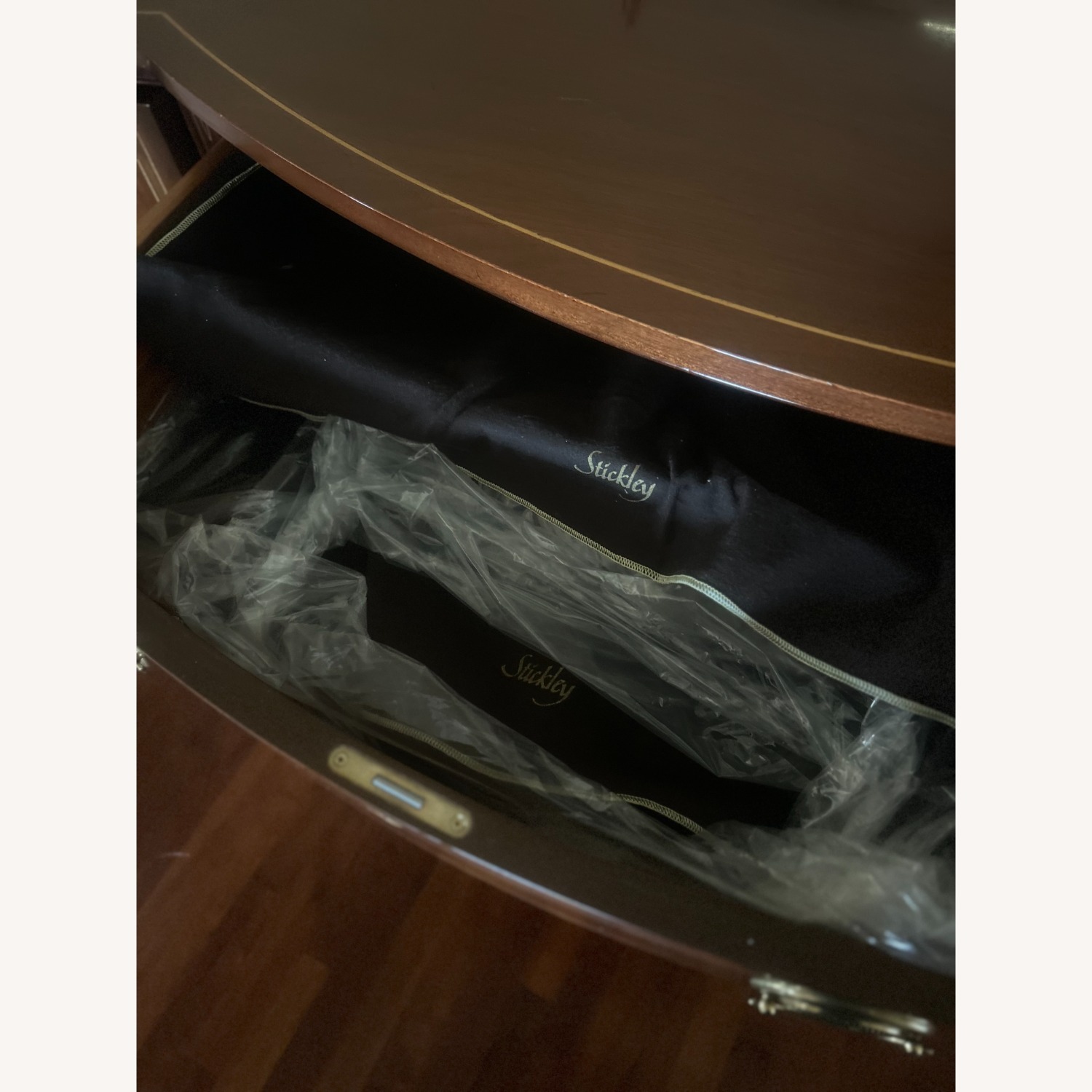 Stickley Inlaid Mahogany Sideboard W Gallery - image-2