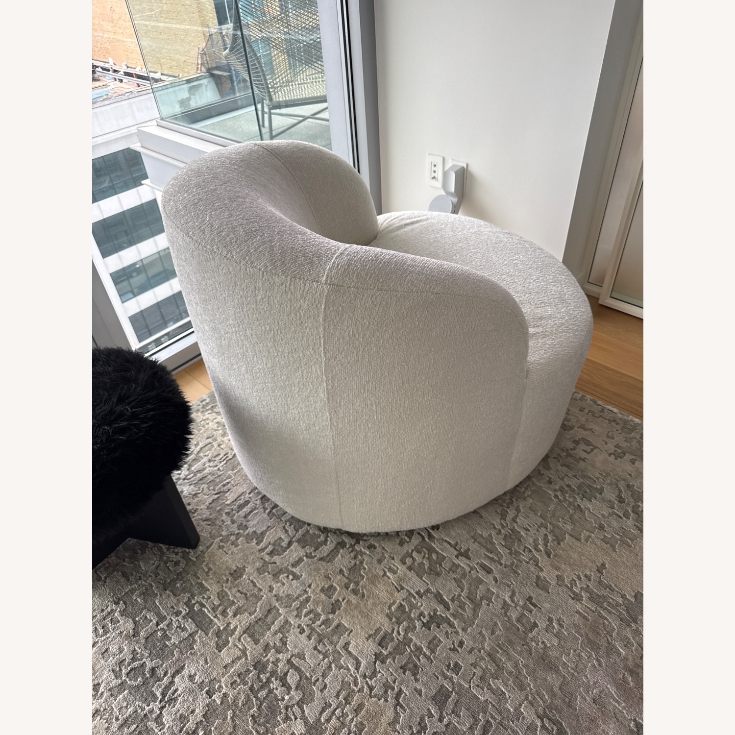 Bernhardt Design Natural Fabric Accent Chair - image-5