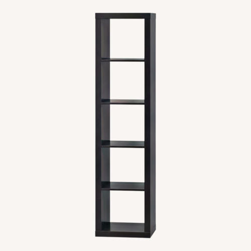 Used IKEA Original Lack Dark Brown Bookcase/TV Console for sale on AptDeco