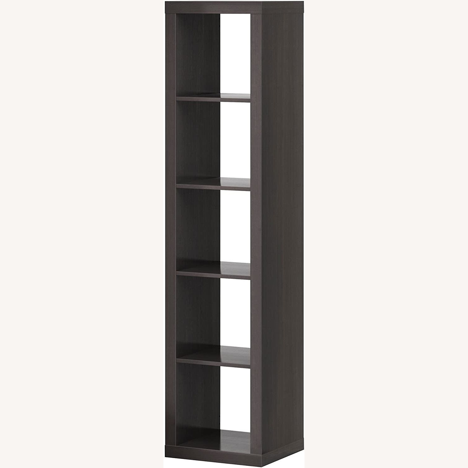 IKEA Original Lack Dark Brown Bookcase/TV Console - image-9