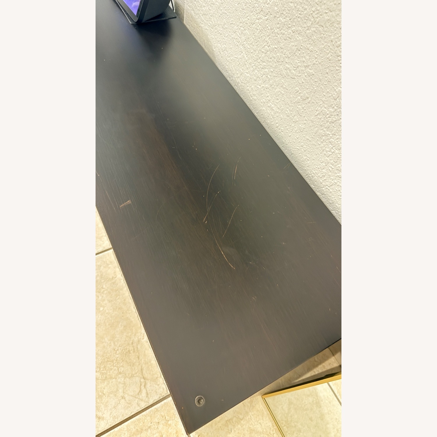 IKEA Original Lack Dark Brown Bookcase/TV Console - image-8