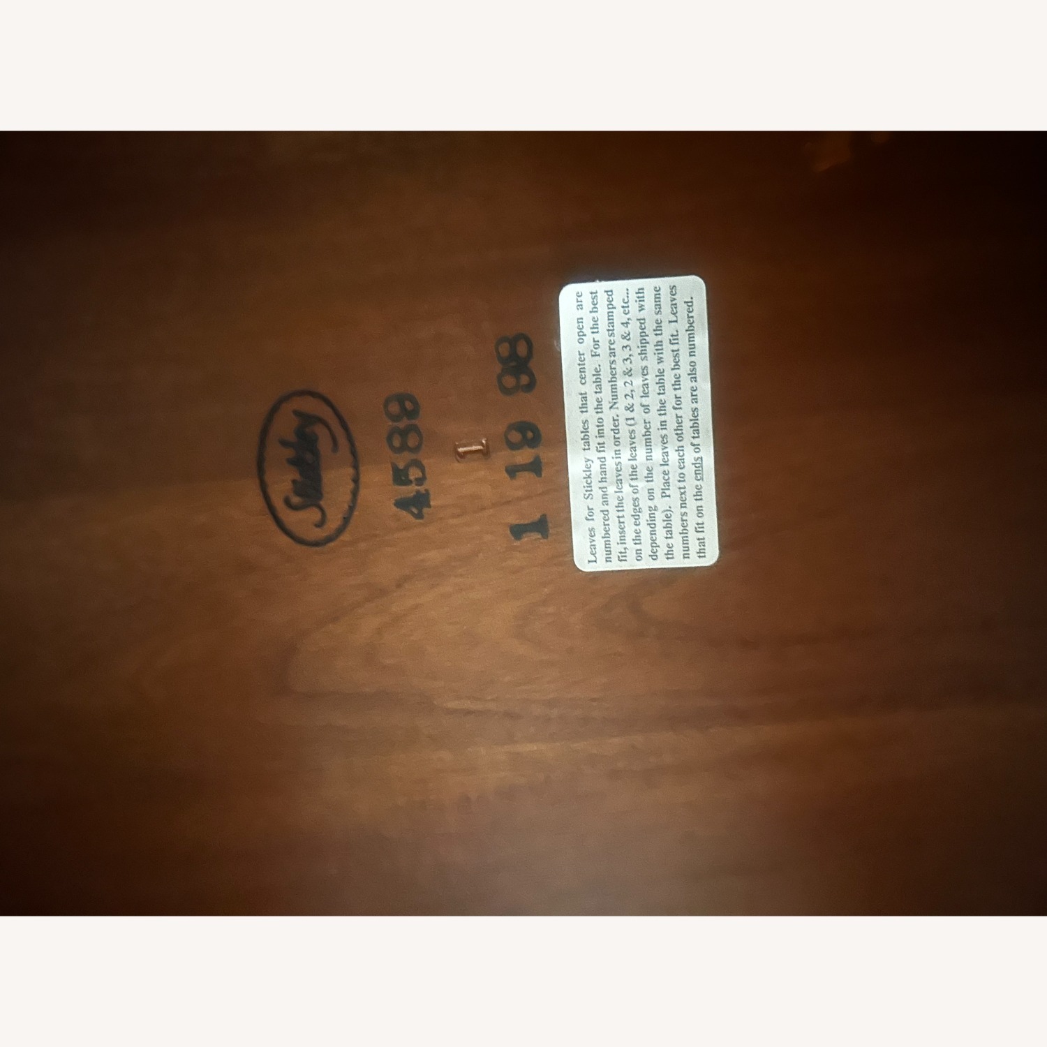 Vintage Stickley Mahogany Ball and Claw Table - image-6