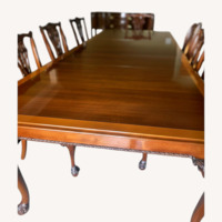 Vintage Stickley Mahogany Ball and Claw Table