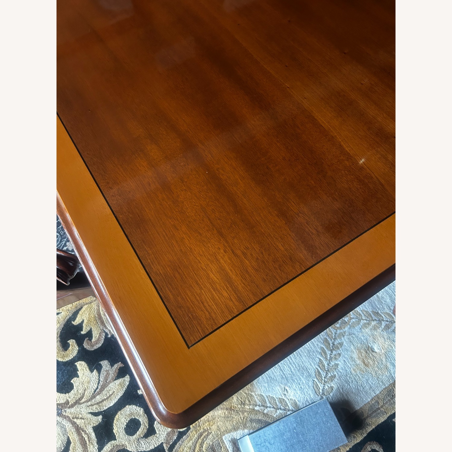 Vintage Stickley Mahogany Ball and Claw Table - image-3