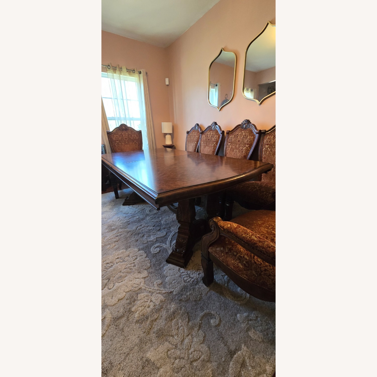 Alco Furniture Dark Brown Wood Dining Sets - image-9