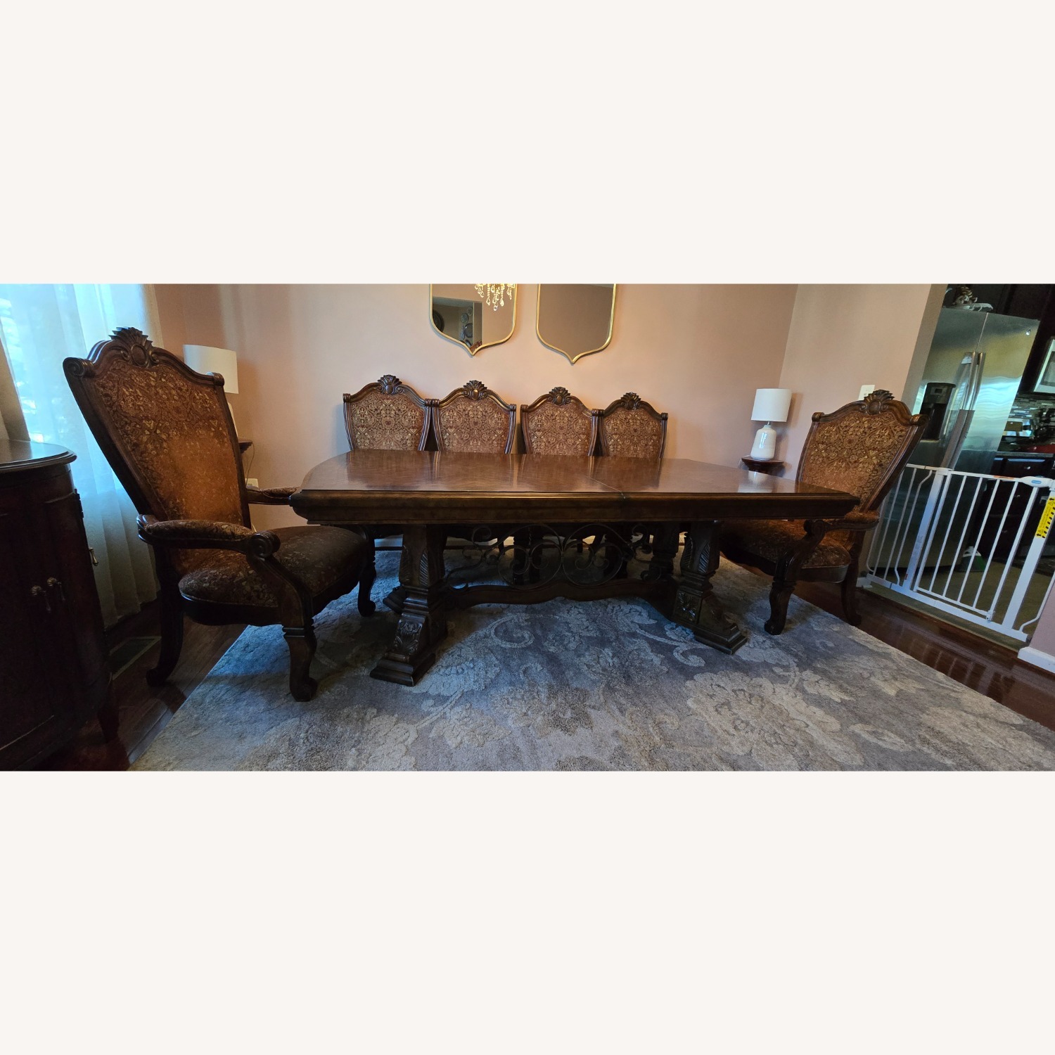 Alco Furniture Dark Brown Wood Dining Sets - image-10