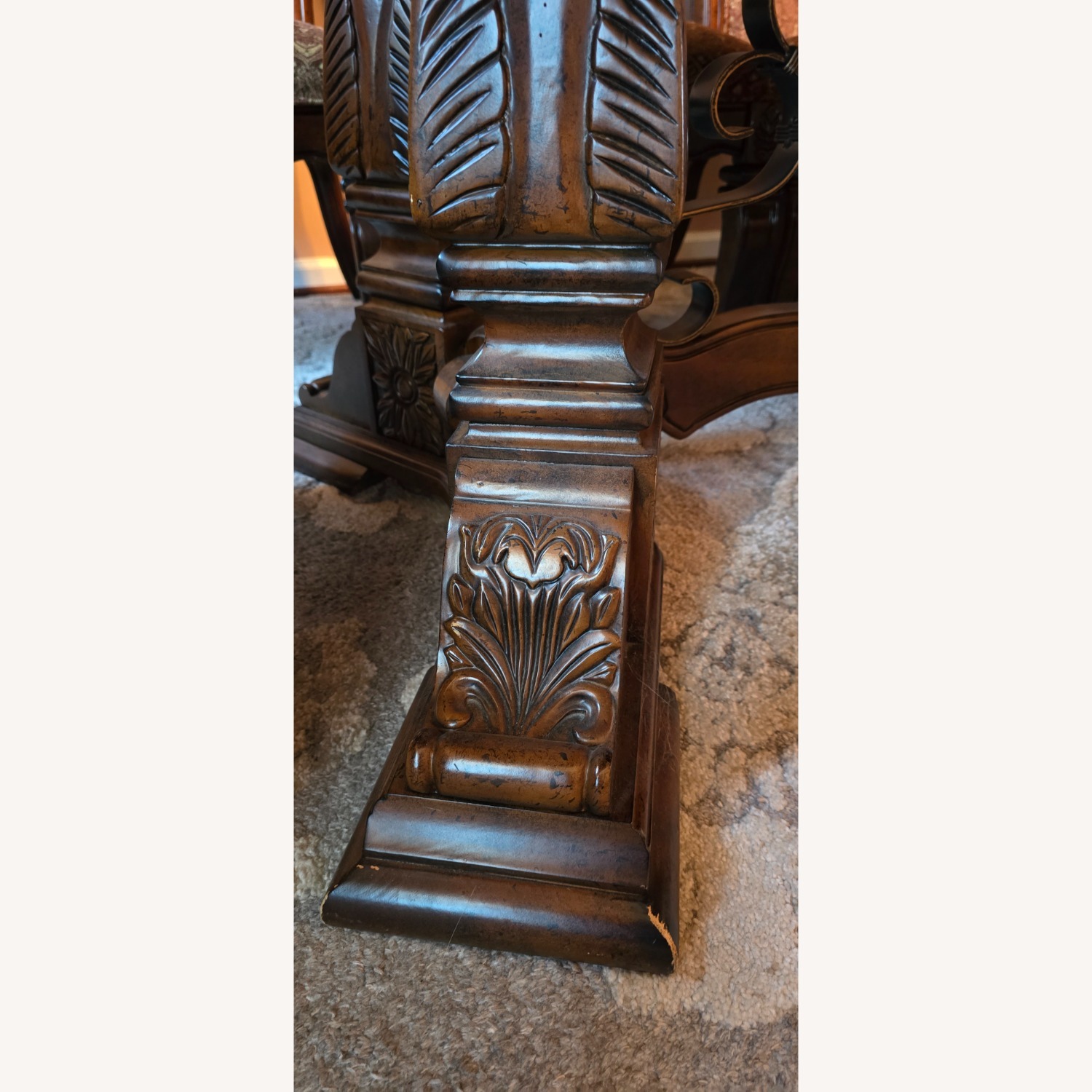 Alco Furniture Dark Brown Wood Dining Sets - image-3