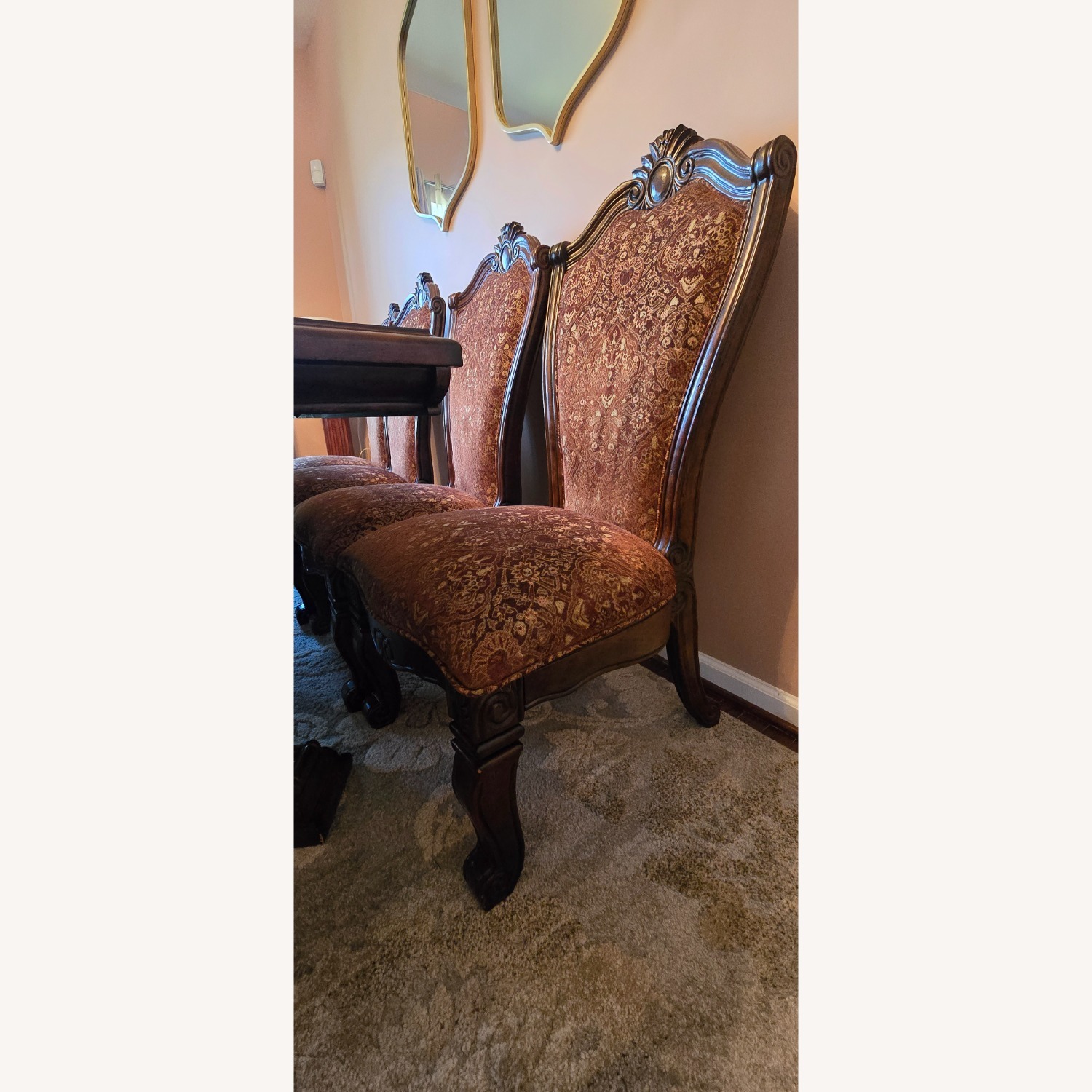 Alco Furniture Dark Brown Wood Dining Sets - image-6