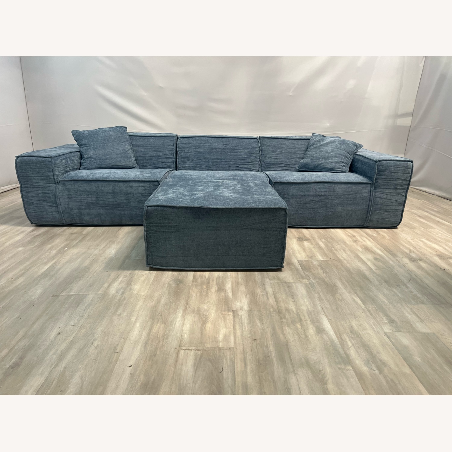 Rove Lab M1 Sofa Sectional and Ottoman - Blue - image-5