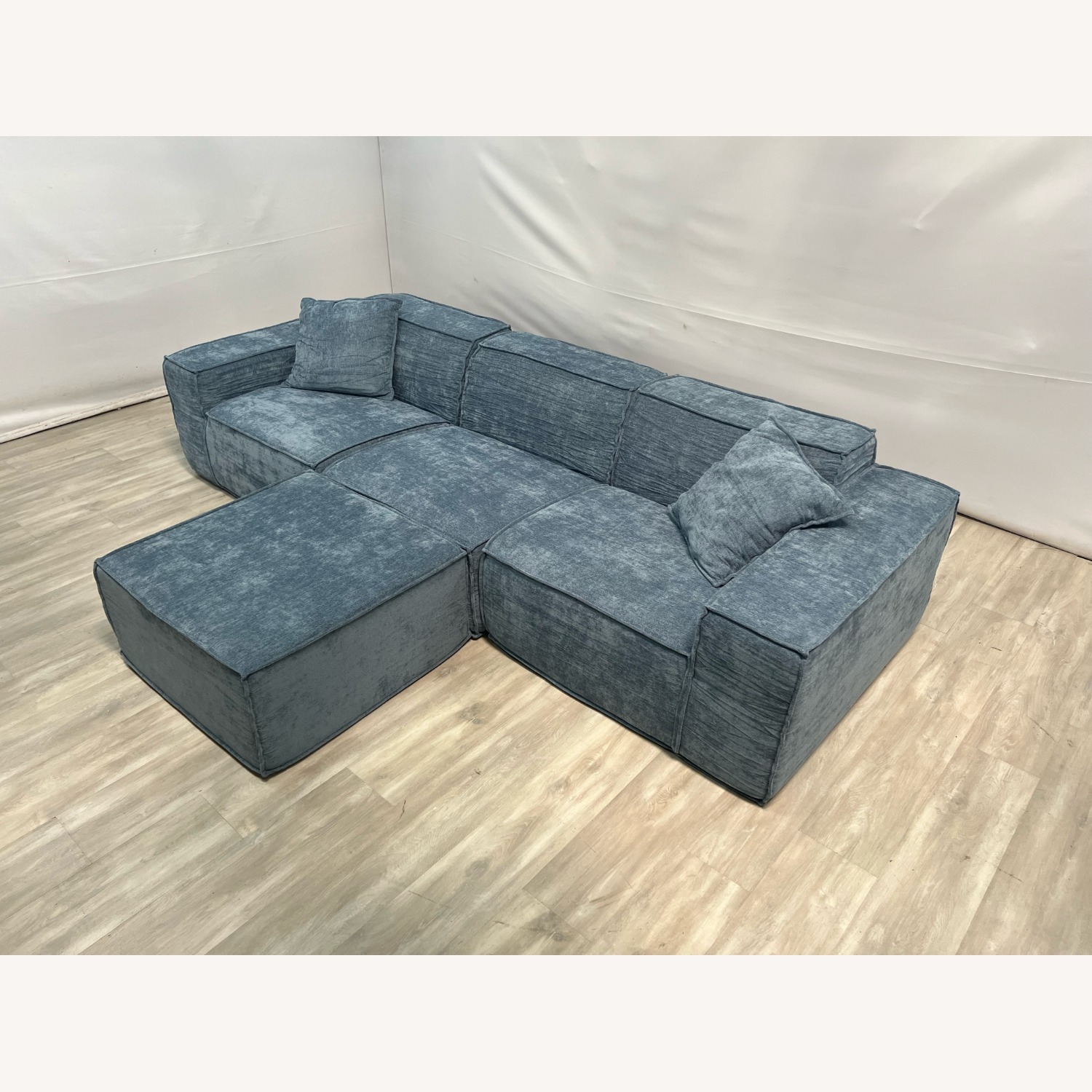 Rove Lab M1 Sofa Sectional and Ottoman - Blue - image-2