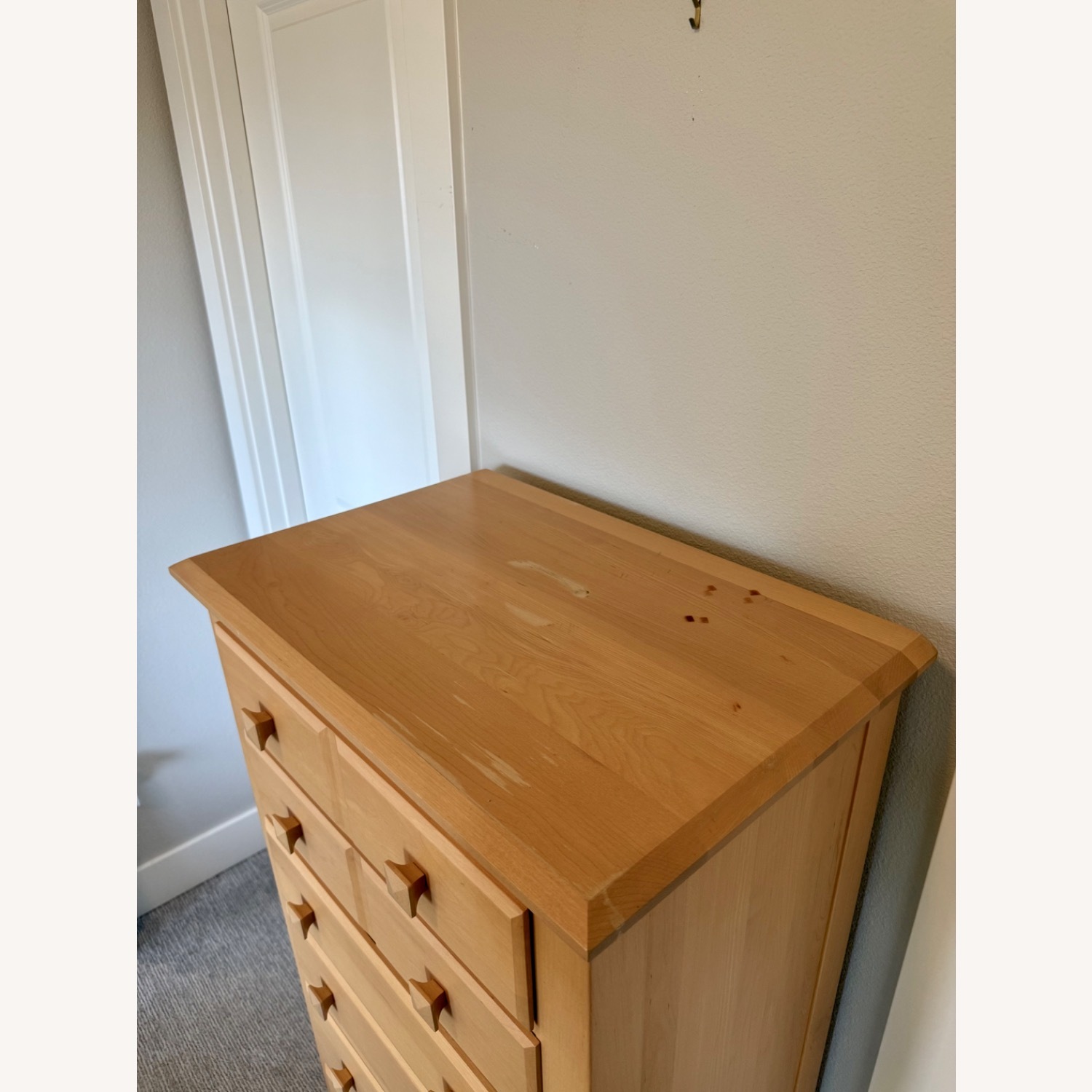 Ethan Allen Light Brown Wood Dresser - image-11