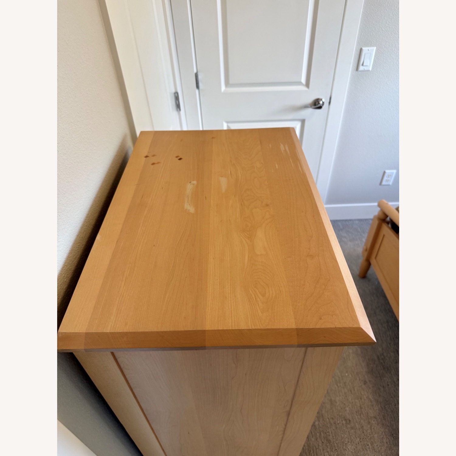 Ethan Allen Light Brown Wood Dresser - image-10