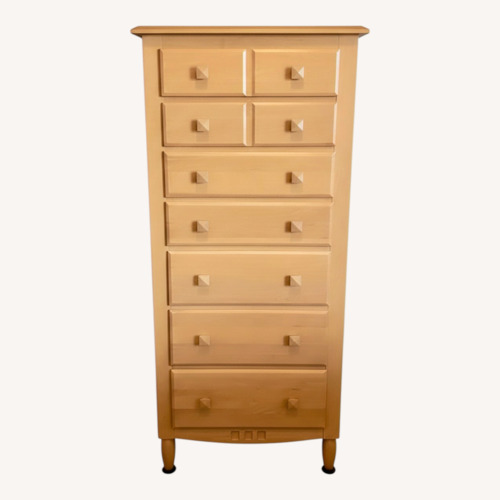 Used Ethan Allen Light Brown Wood Dresser for sale on AptDeco