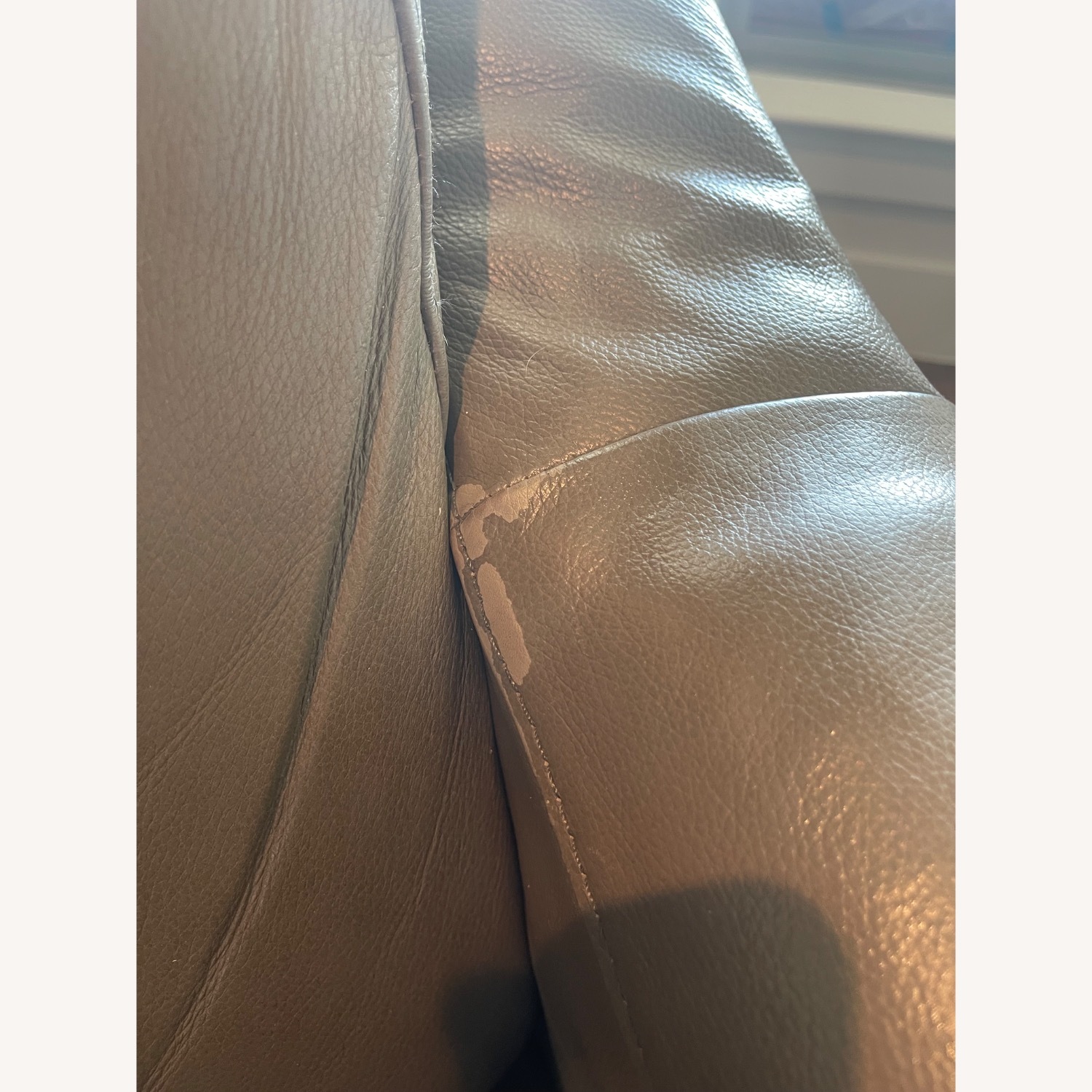 Flexsteel Latitudes Light Brown Leather Power Sofa - image-4