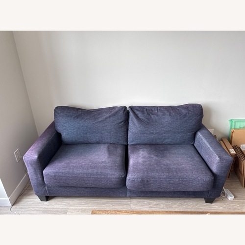 Used Ashley Furniture Blue 3+ Seater Sofa for sale on AptDeco