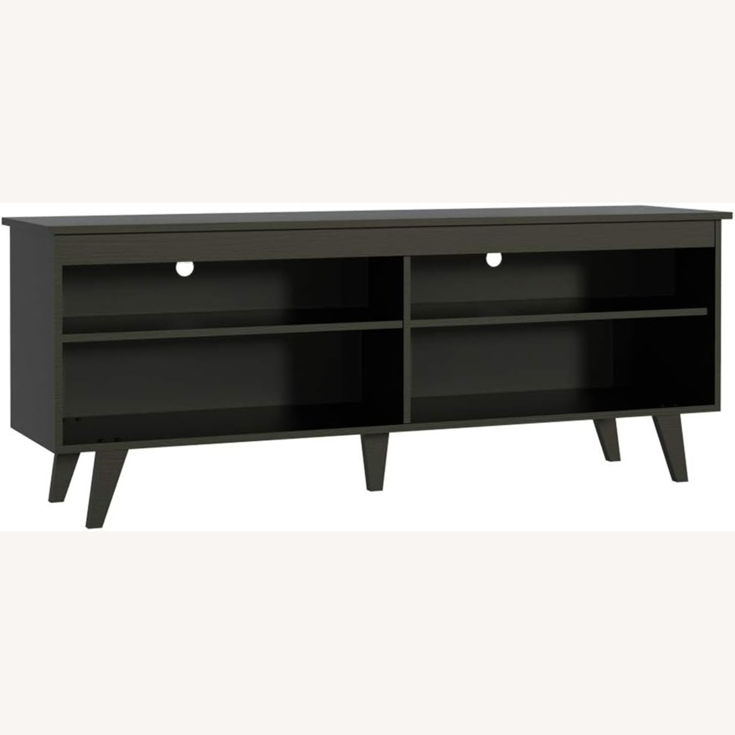 Black Wood Media Storage - image-4