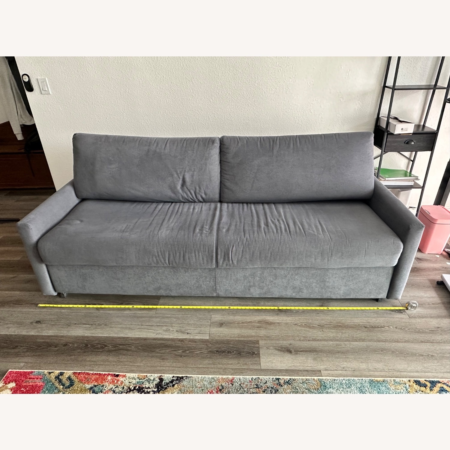 Elevate Blue Sleeper Bunk Bed Sofa - image-1