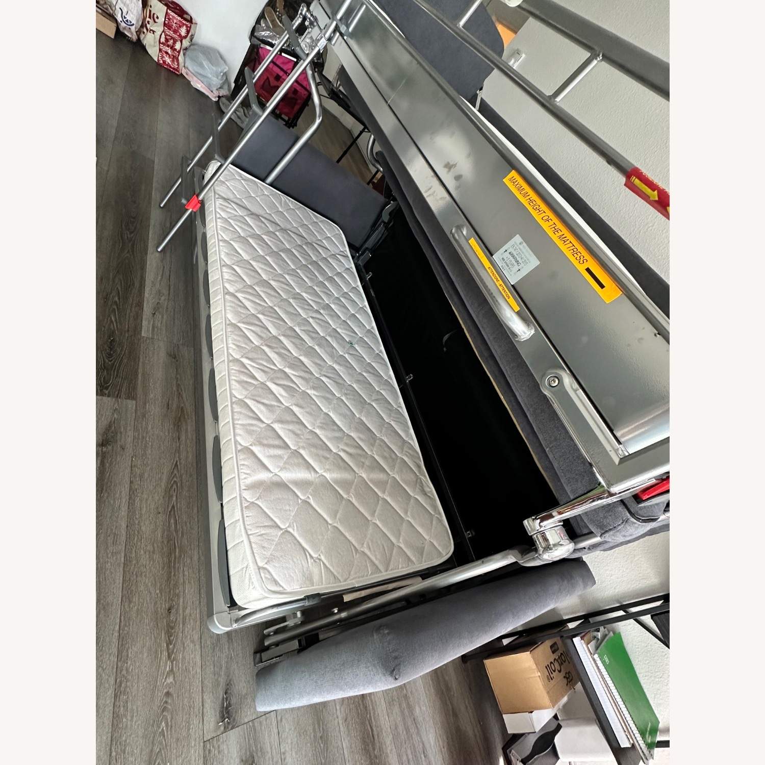 Elevate Blue Sleeper Bunk Bed Sofa - image-10