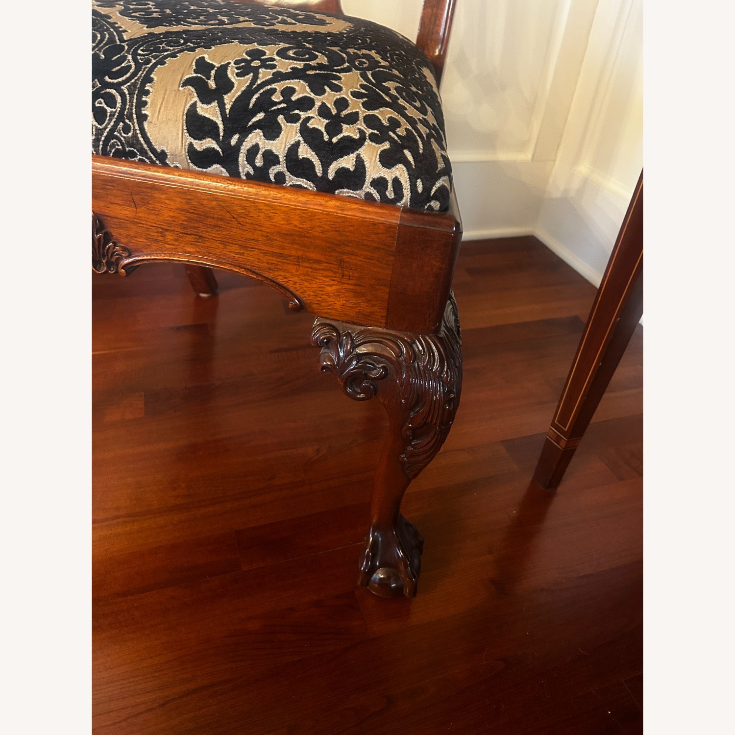 Stickley Mahogany Chippendale Dining Chairs - image-5