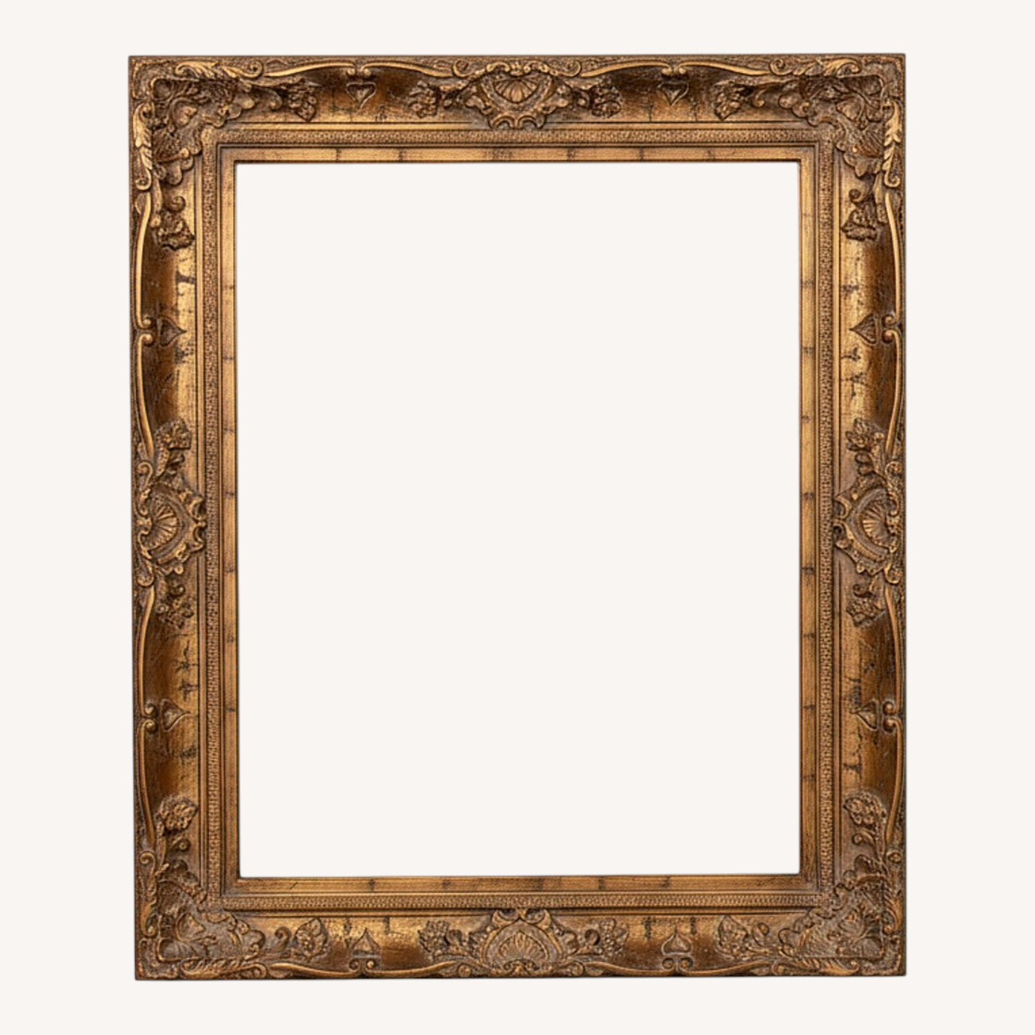 Black Wood Wall Mirror - image-0