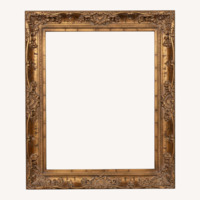 Black Wood Wall Mirror