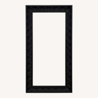 Black Bathroom Mirror