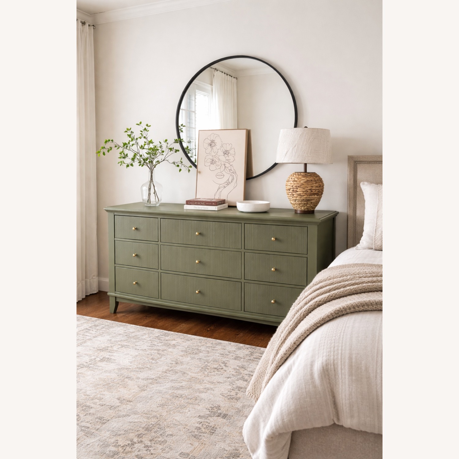 Vintage Hamilton & Spill Nine Drawers Dresser  - image-8