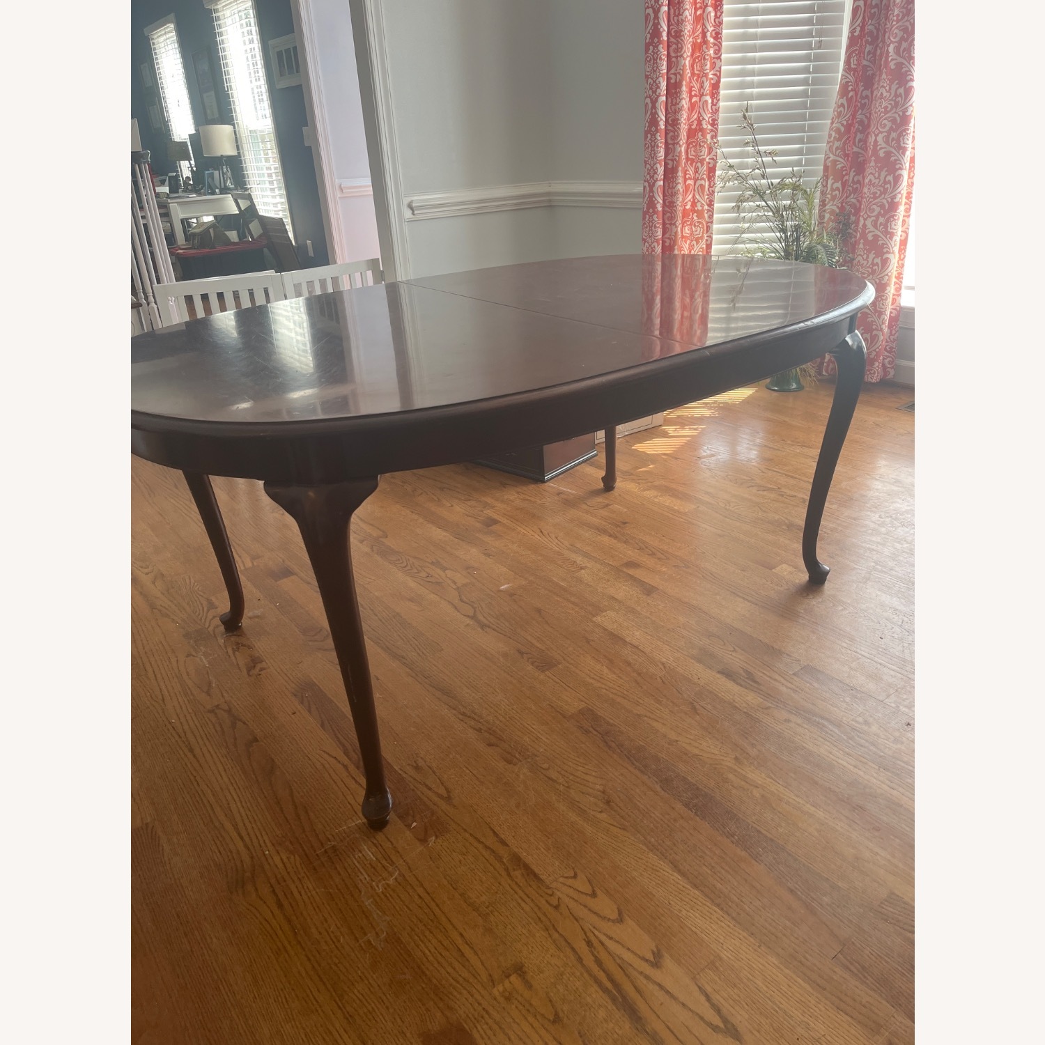 Vintage/Antique Dark Brown Wood Dining Sets - image-2