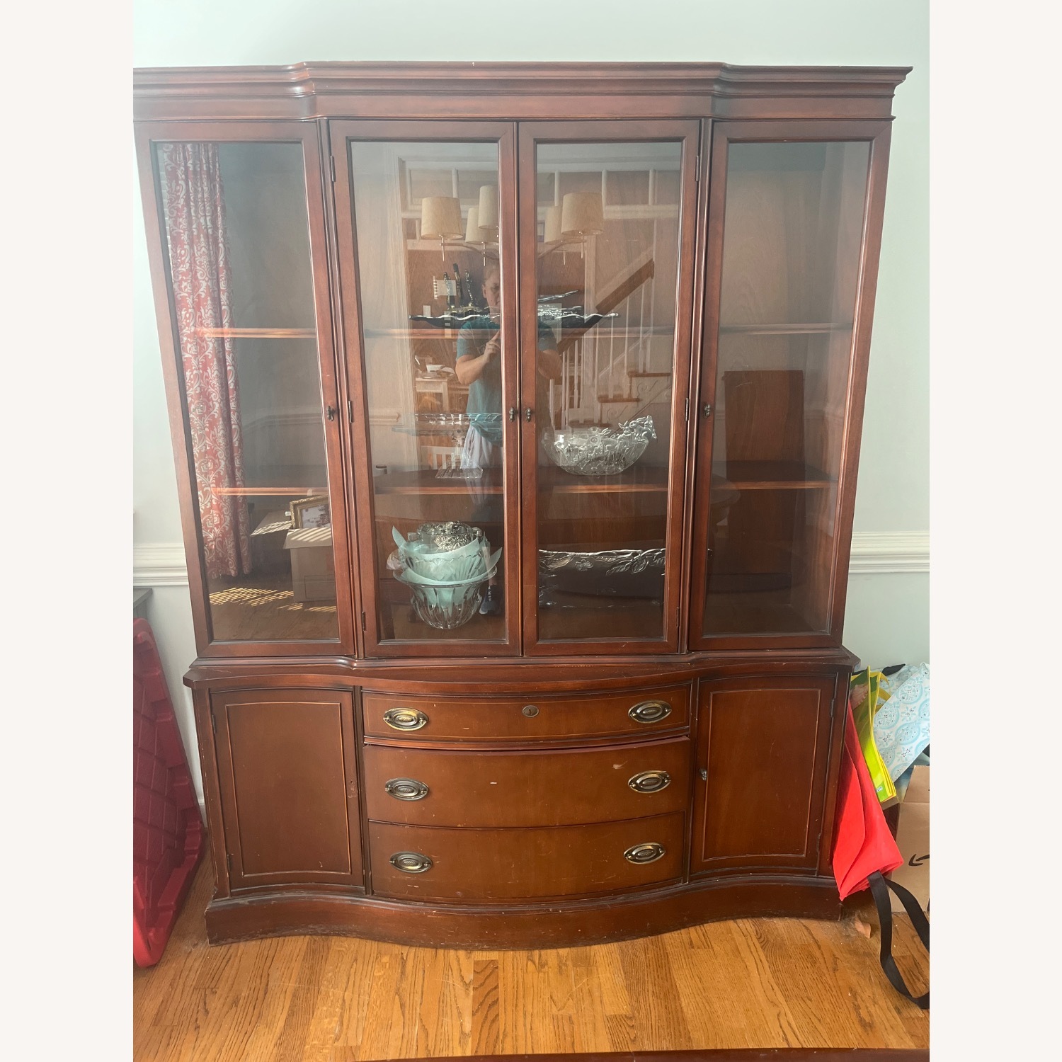 Bassett Dark Brown Sideboard - image-1