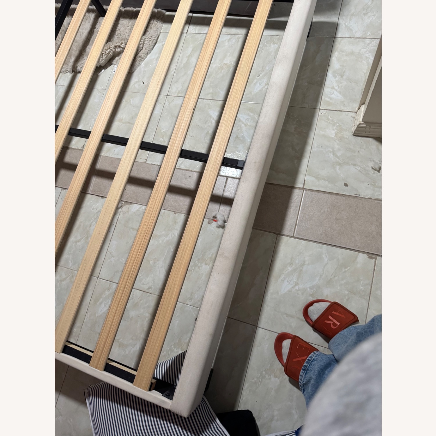 Amazon Natural Fabric Headboard - image-5