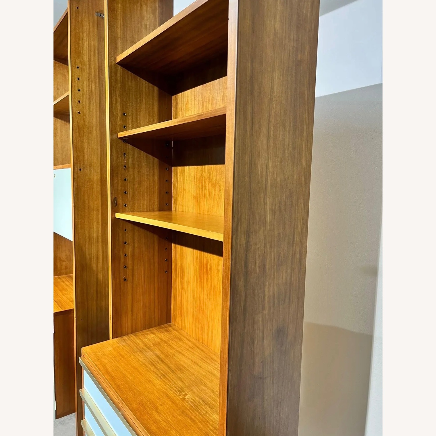Vintage Bookcases in Wood, 1960’s est., Set of 2 - image-3