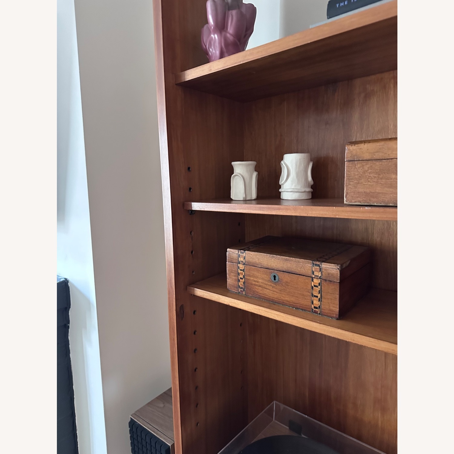 Vintage Bookcases in Wood, 1960’s est., Set of 2 - image-6