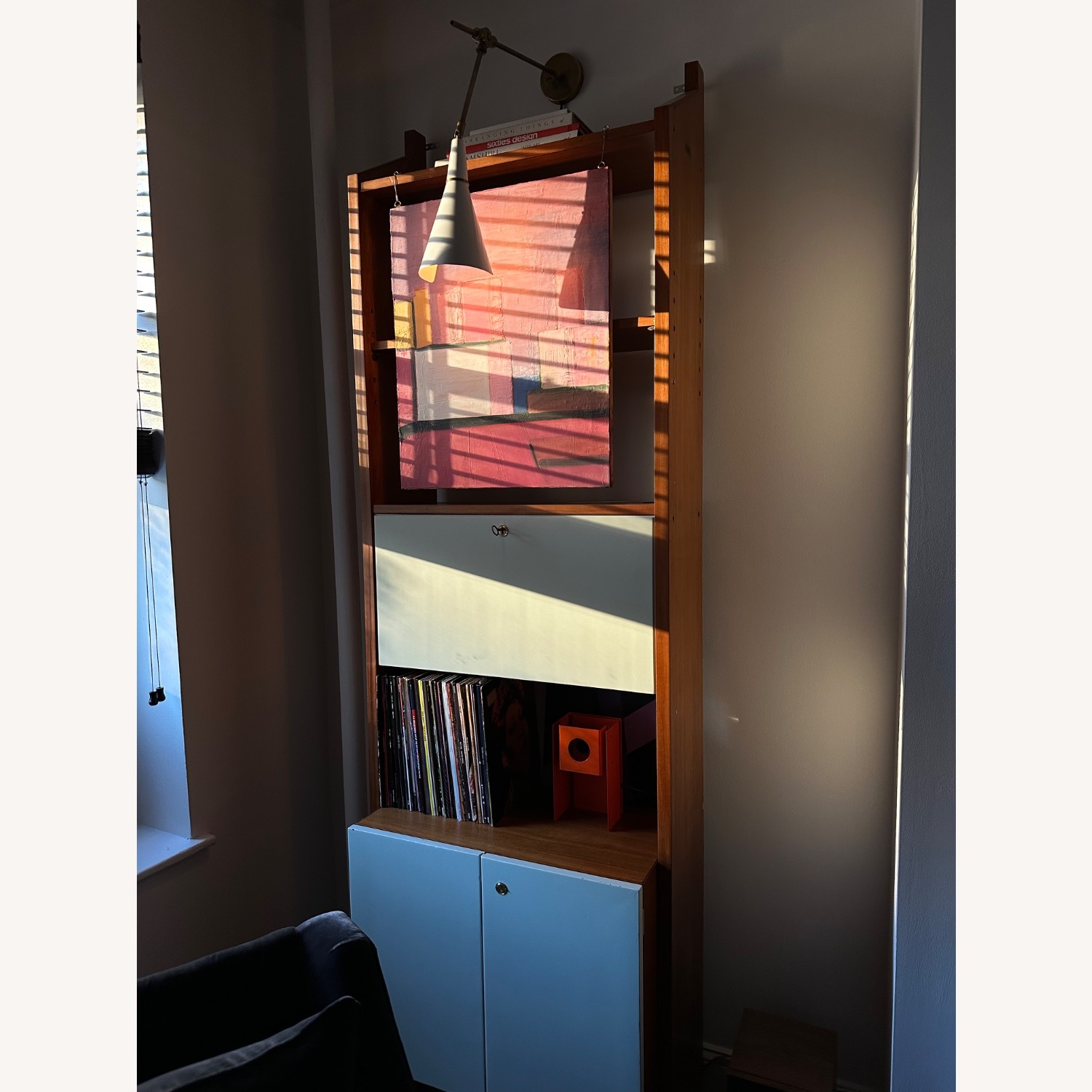 Vintage Bookcases in Wood, 1960’s est., Set of 2 - image-19