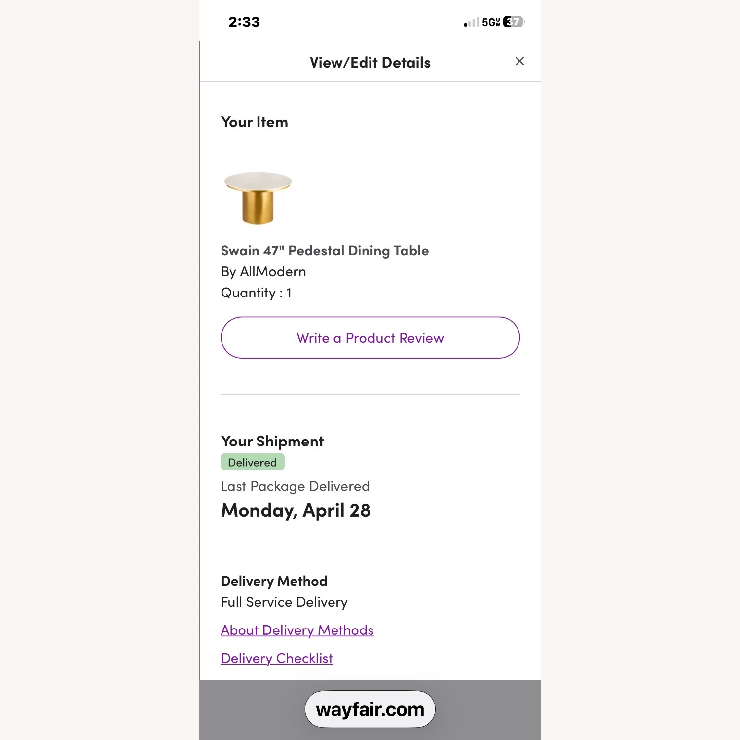 AllModern Dining Table - image-7