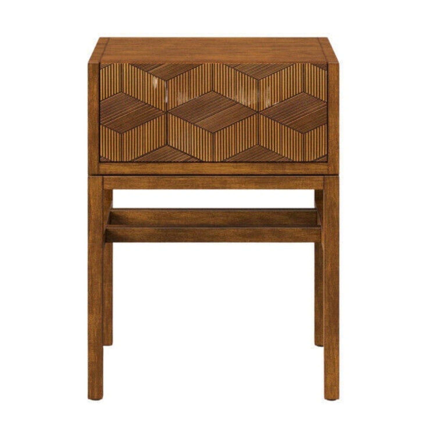 Tachuri Dark Brown Wood Nightstands - image-7