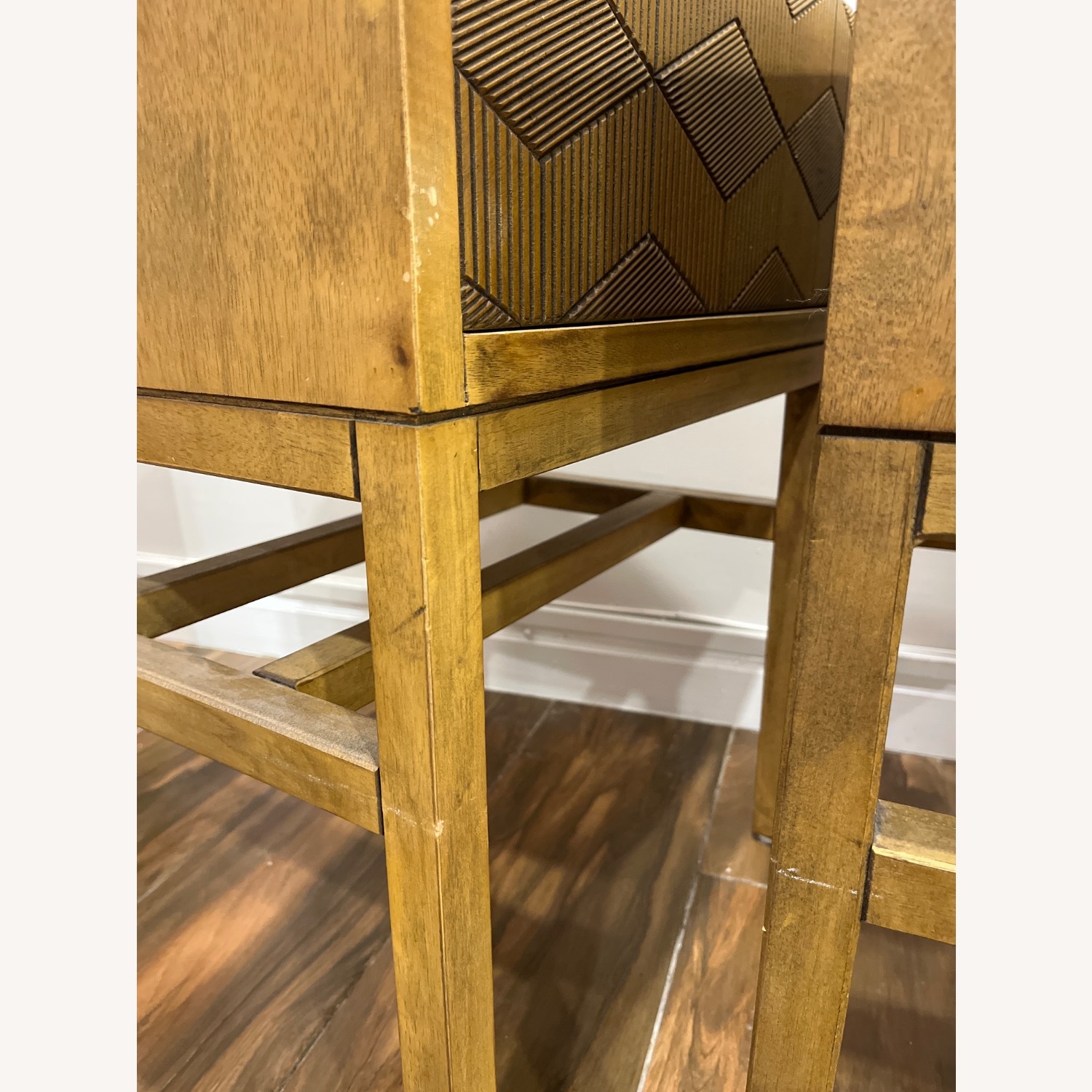 Tachuri Dark Brown Wood Nightstands - image-4