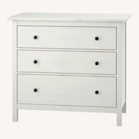 IKEA Hemnes White Wood Dresser