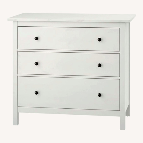 Used IKEA Hemnes White Wood Dresser for sale on AptDeco