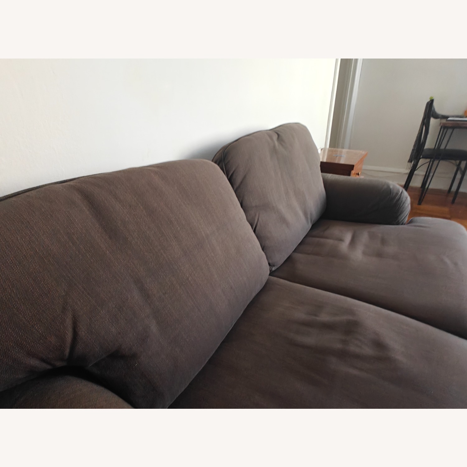 IKEA Stocksund Dark Gray Fabric Loveseat - image-4