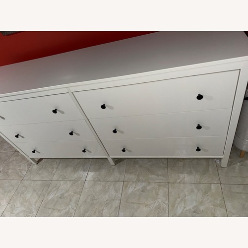 Used IKEA White Wood Dresser for sale on AptDeco