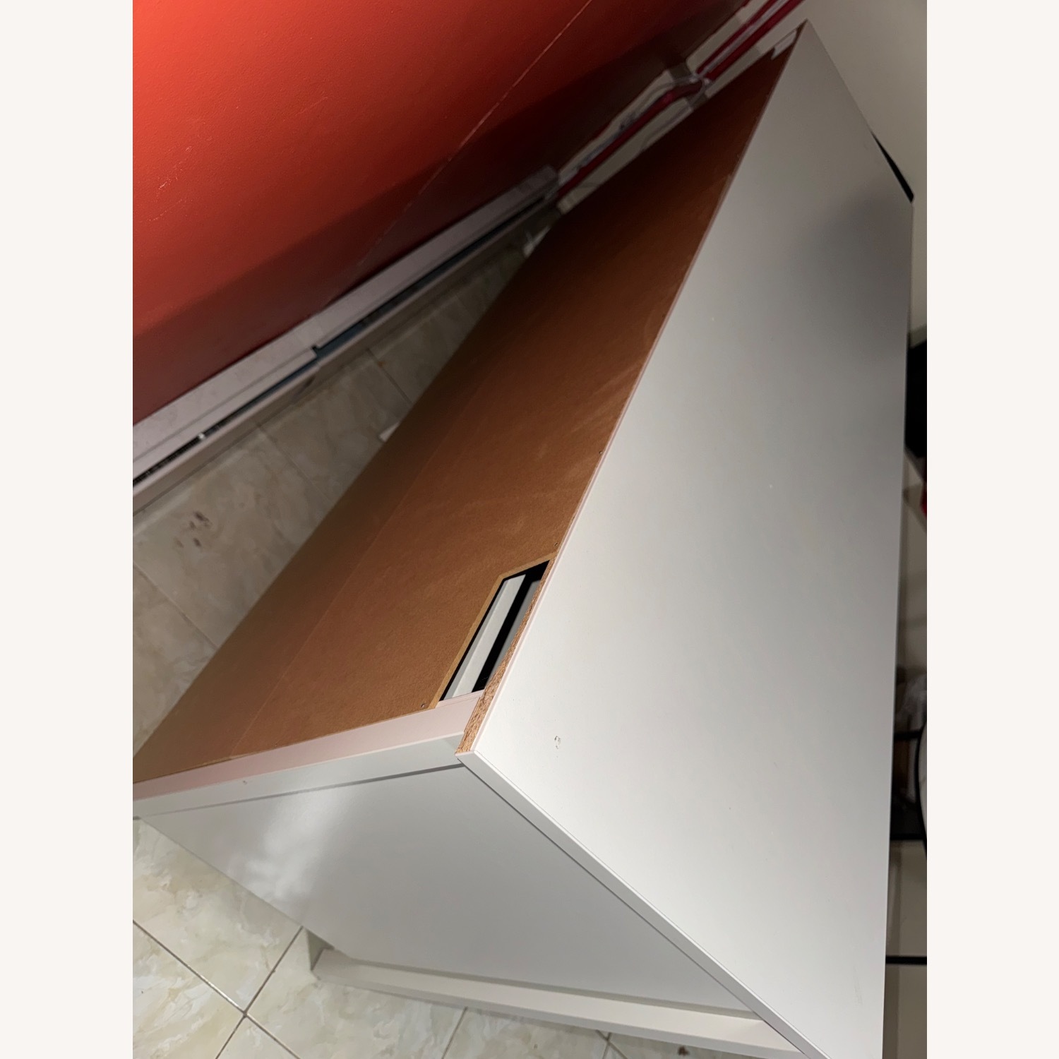 IKEA White Wood Dresser - image-3