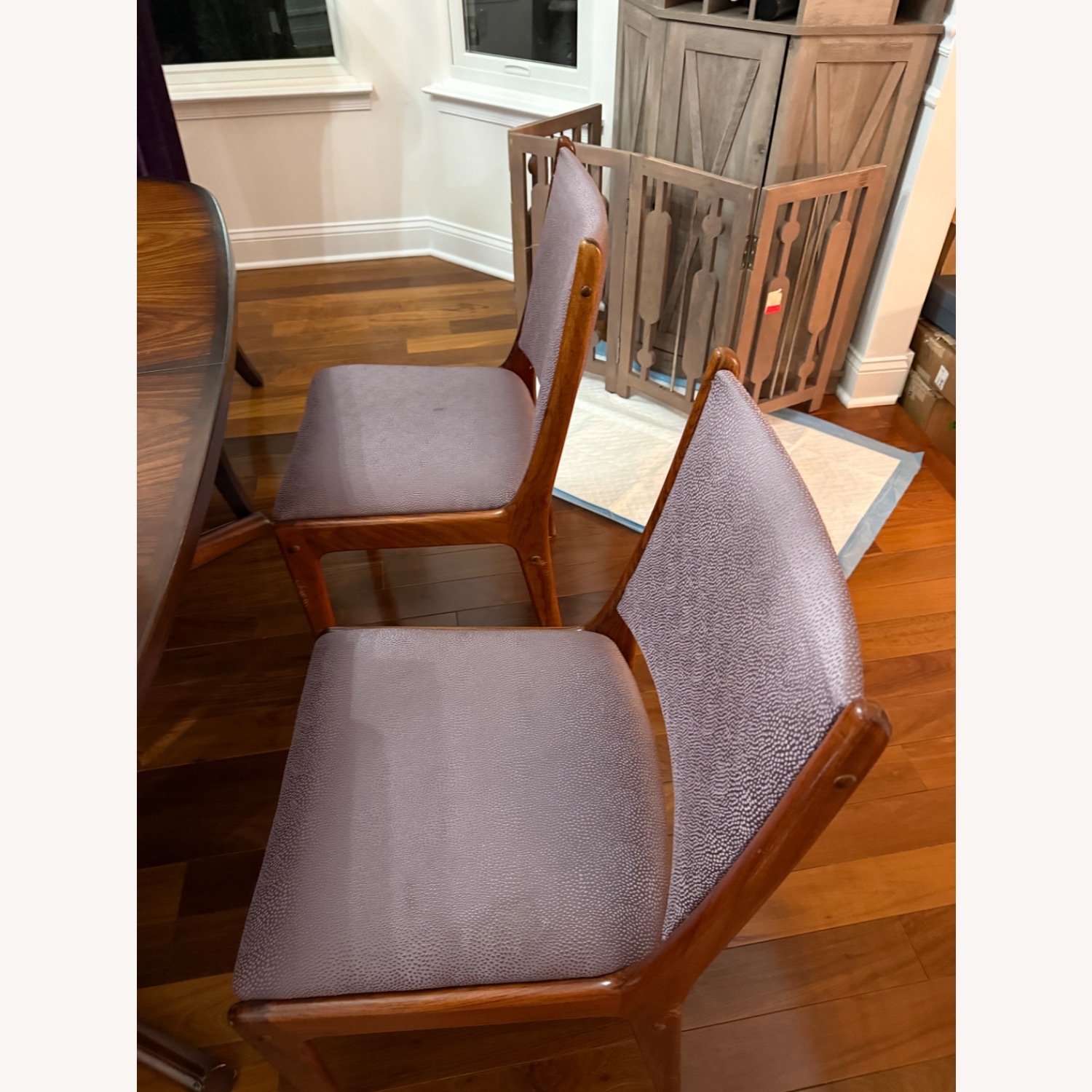 Vintage Gudme Mobelfabrik Rosewood Dining Chairs - image-1